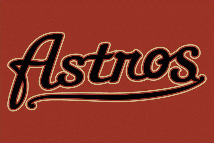 Houston Astros 2007-2012 Batting Practice Logo iron on paper